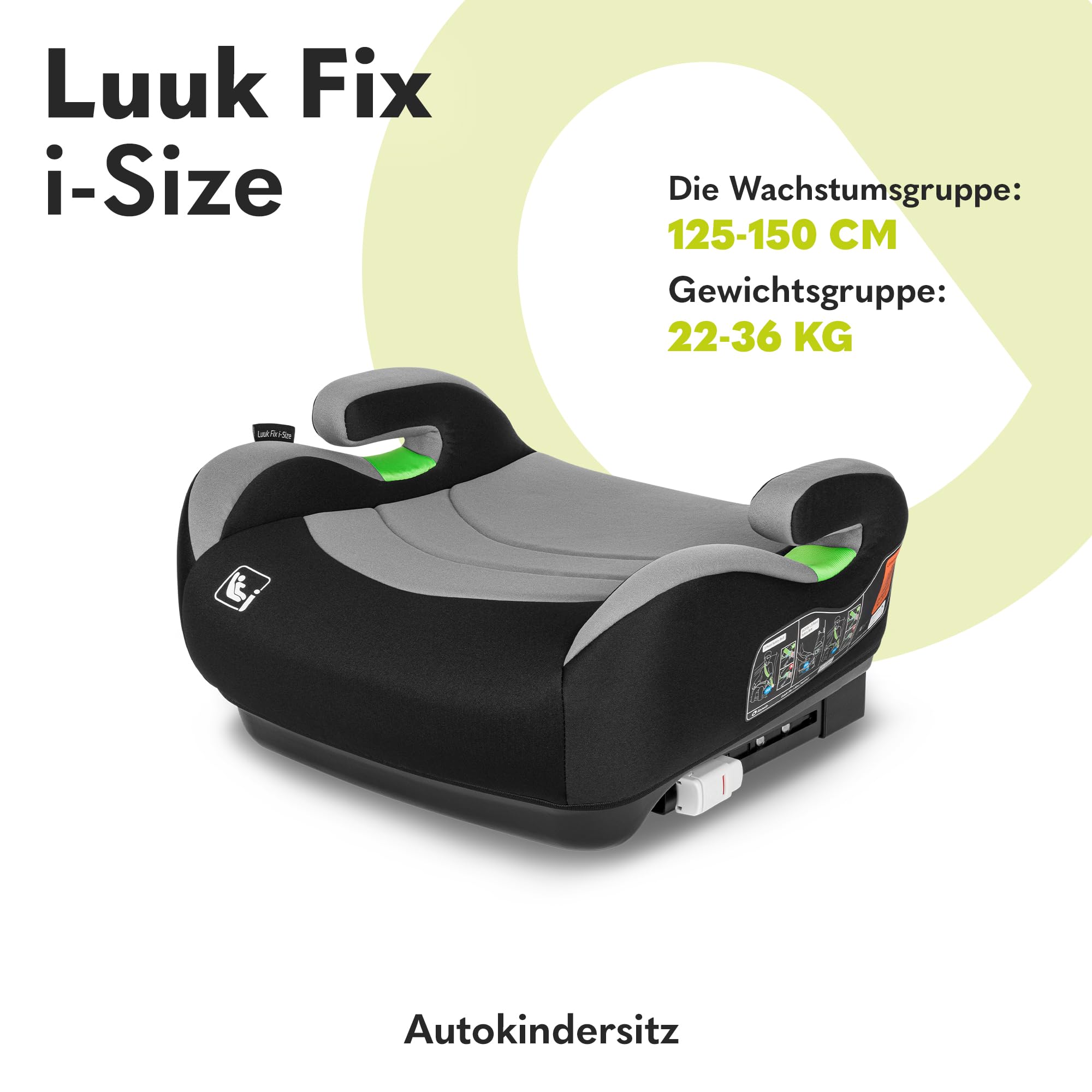 lionelo-neal-sitzerh-hung-isofix-125-150-cm-r129 image 2