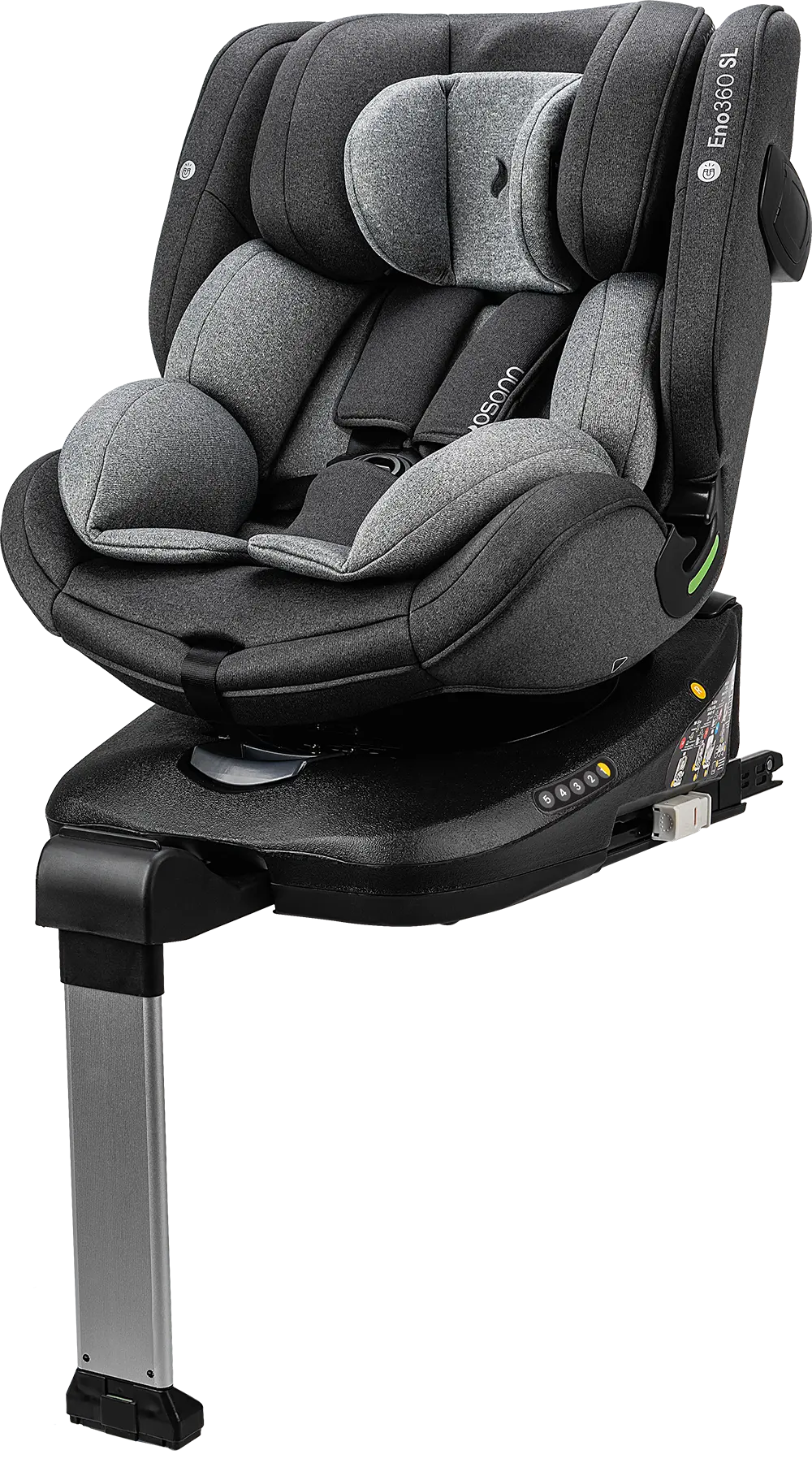 osann-eno360-sl-kindersitz-universe-green-i-size-ab-geburt image 1