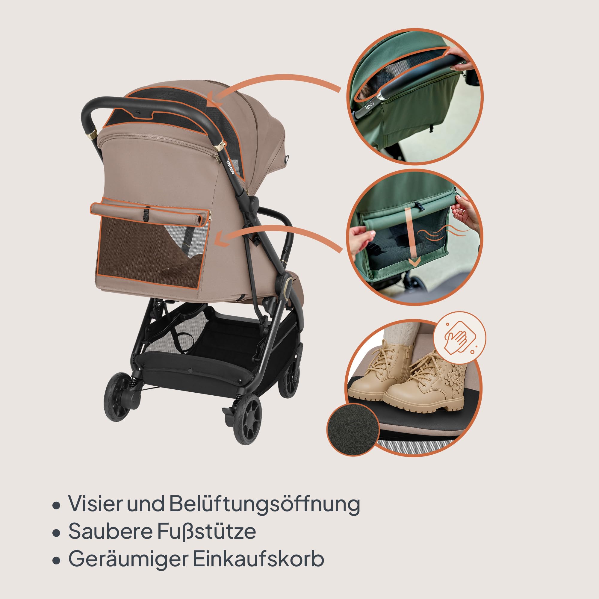 lionelo-bess-buggy-bis-22-kg-beige-7-5-kg-liegeposition image 8
