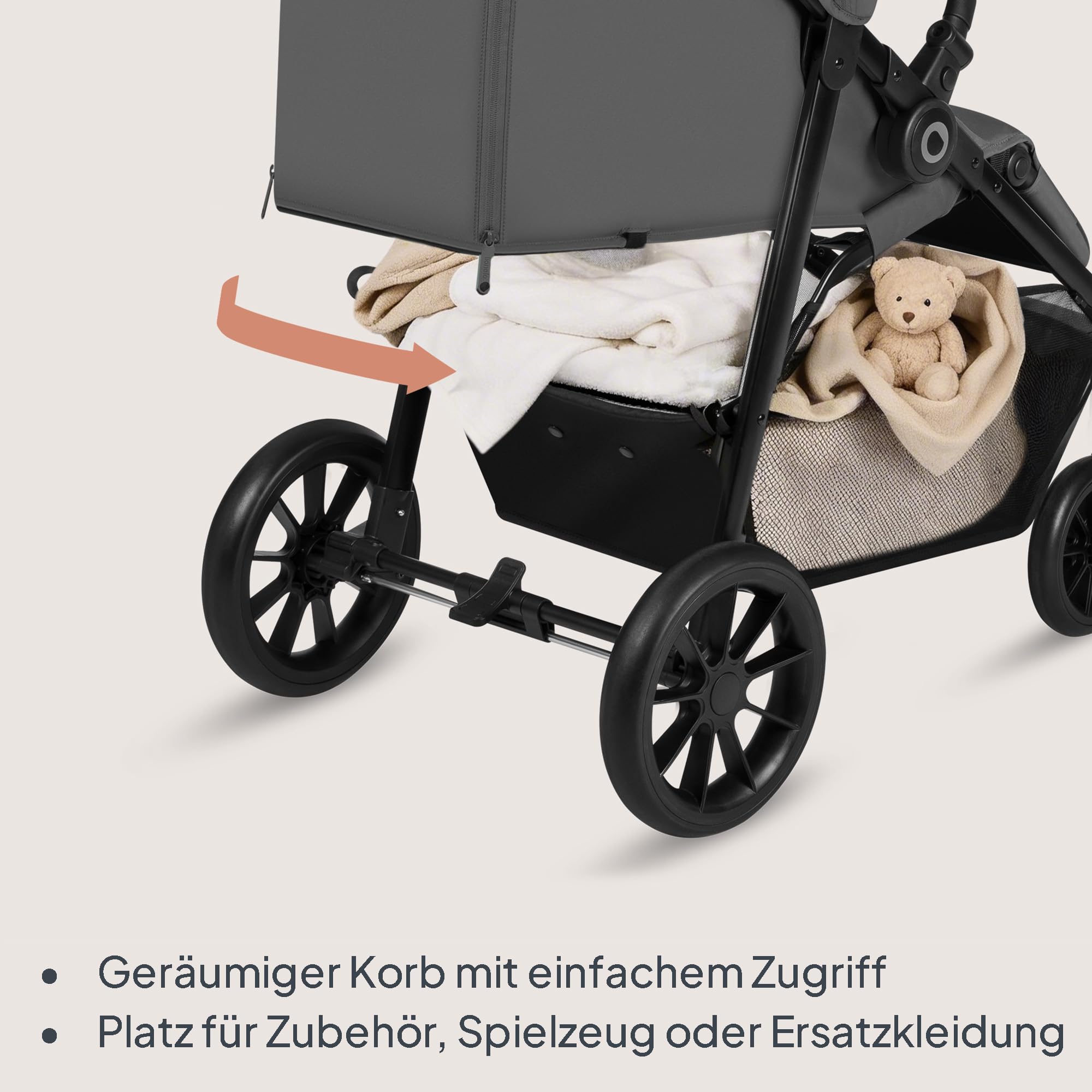 lionelo-elia-buggy-bis-22-kg-liegeposition-grau image 4