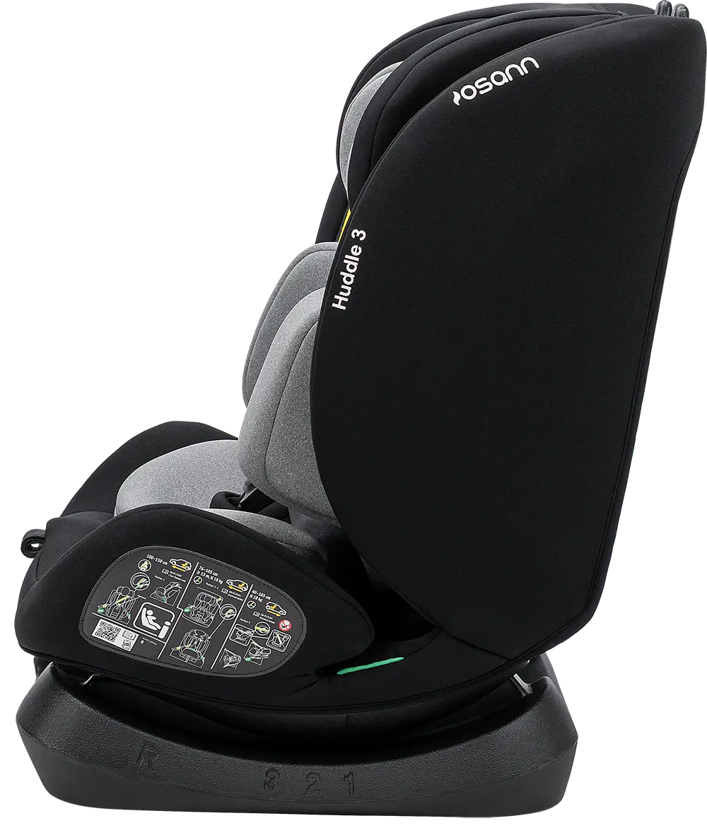 osann-huddle-3-kindersitz-grey-melange-reboard image 5