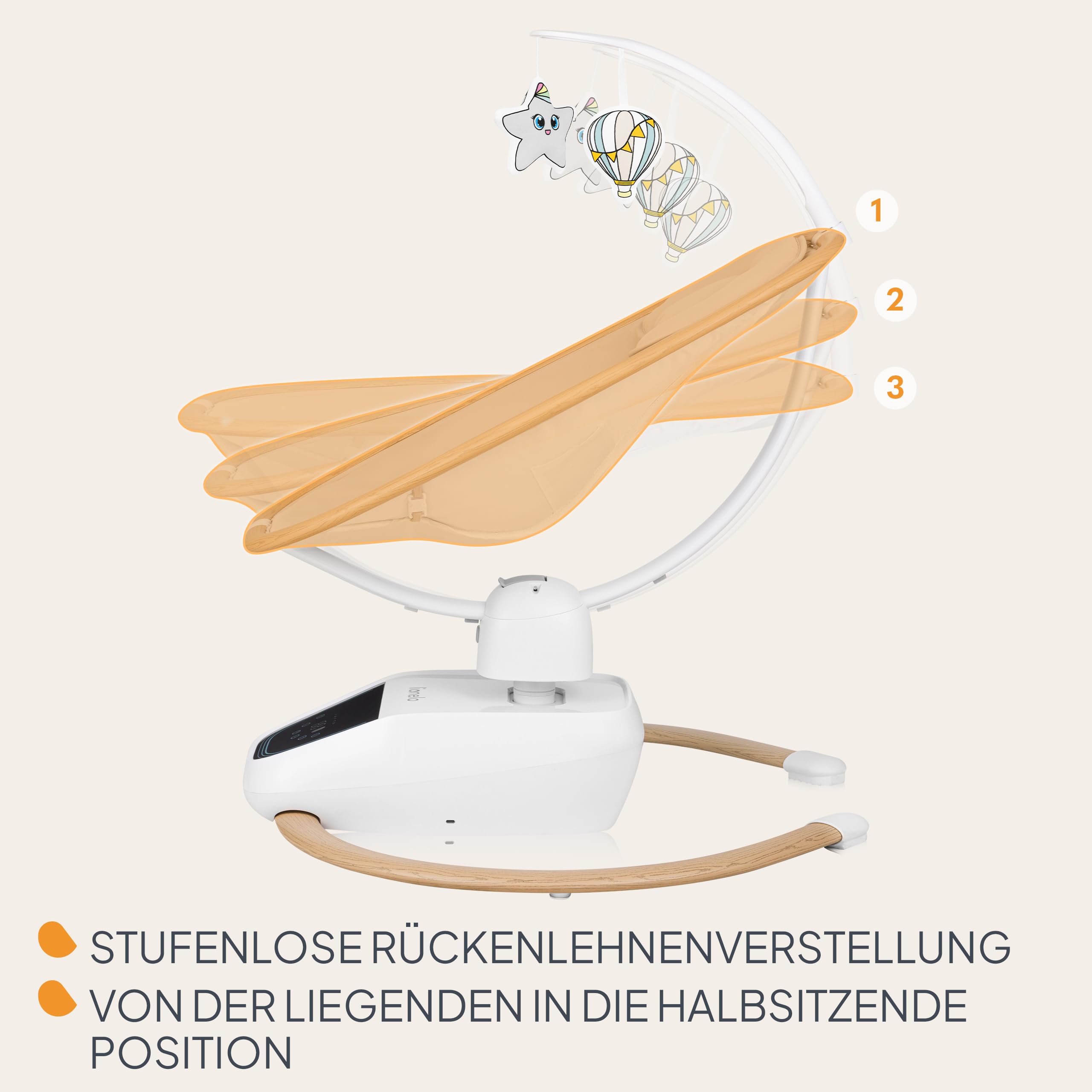 lionelo-olivia-elektrische-babywippe-bis-9-kg-mit-musik image 4