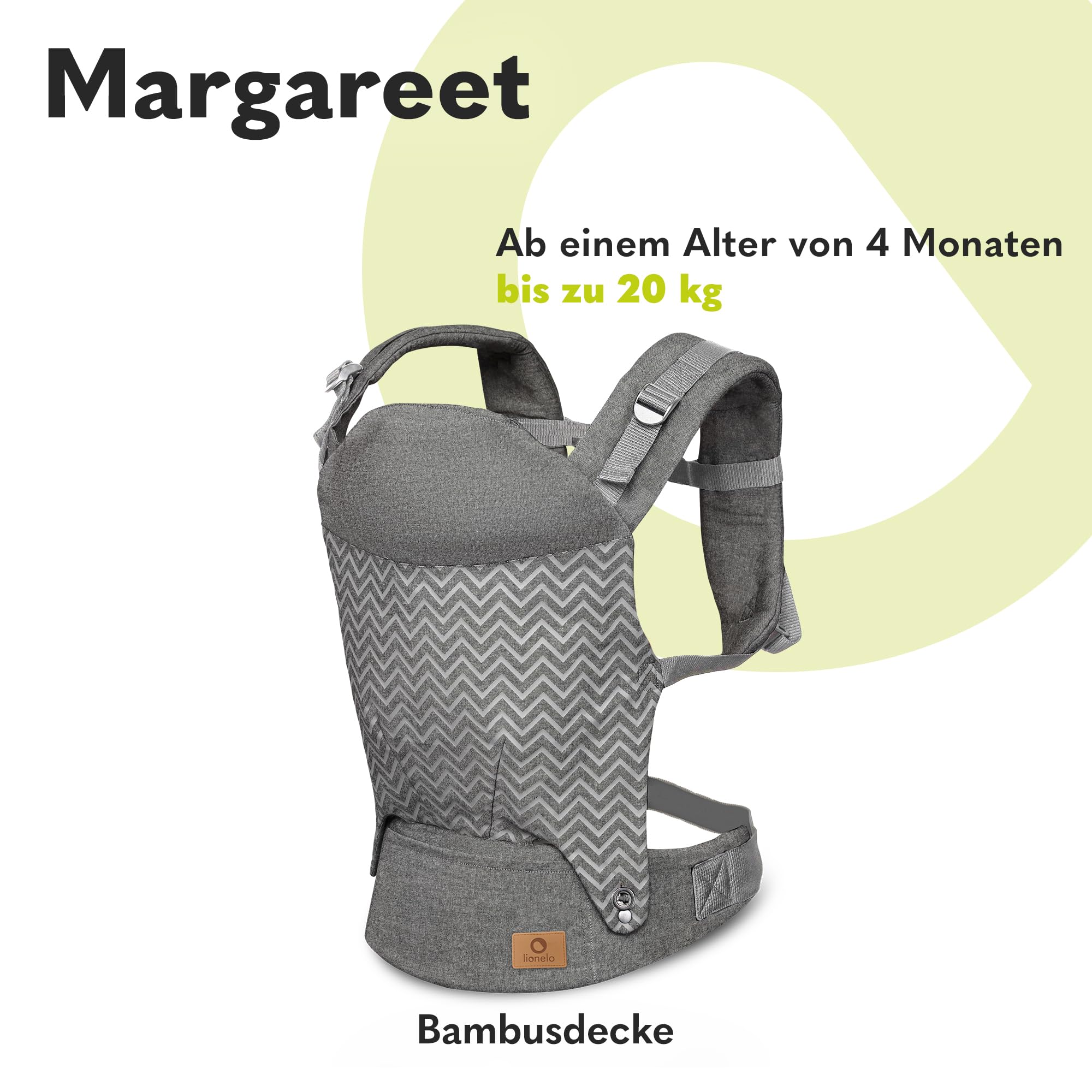 lionelo-margareet-babytrage-3-positionen-m-position-baumwolle image 2