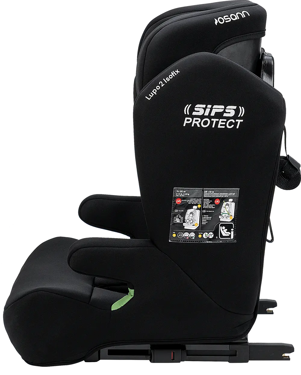 osann-lupo-2-isofix-kindersitz-black-i-size image 4