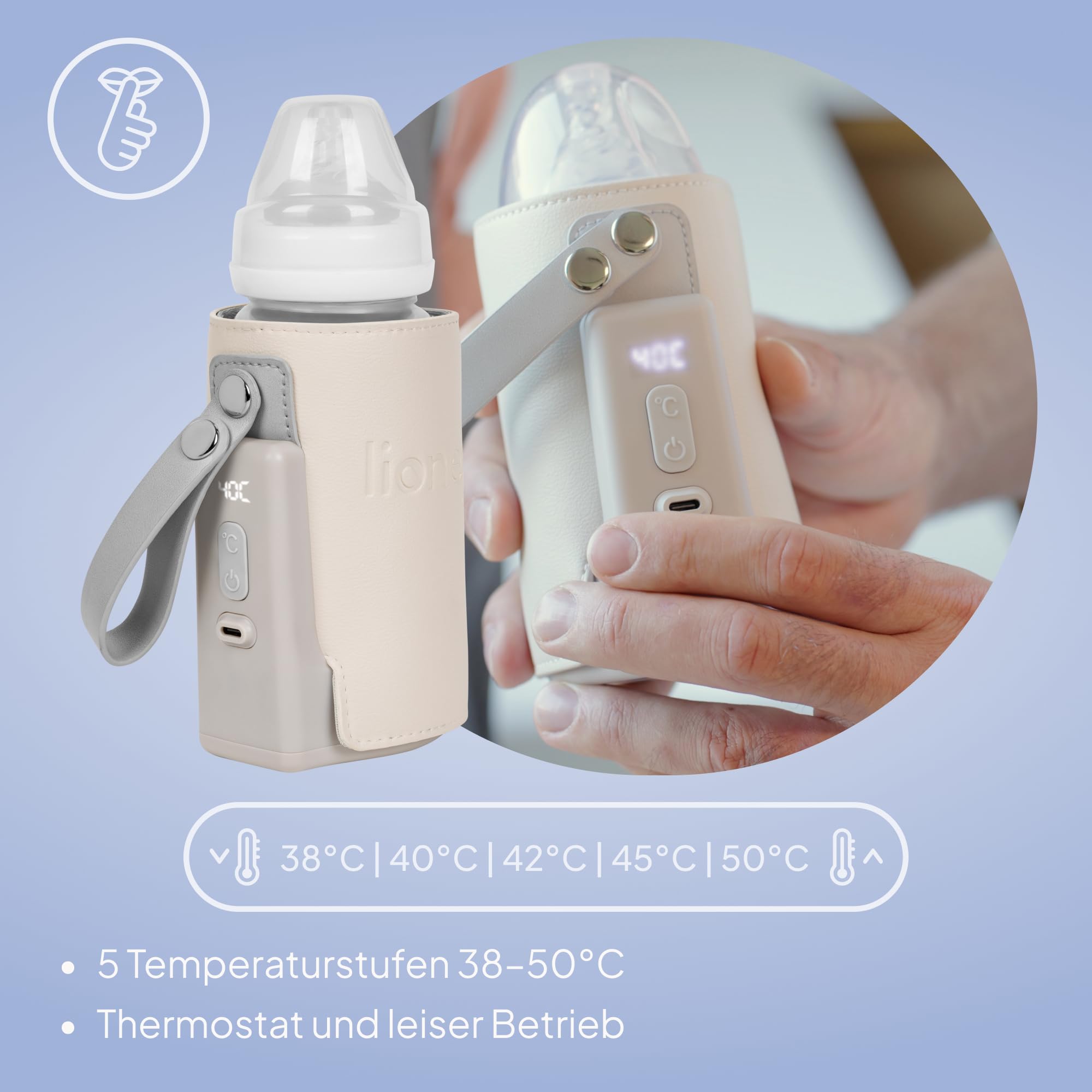lionelo-thermup-go-plus-flaschenw-rmer-beige-usb image 5