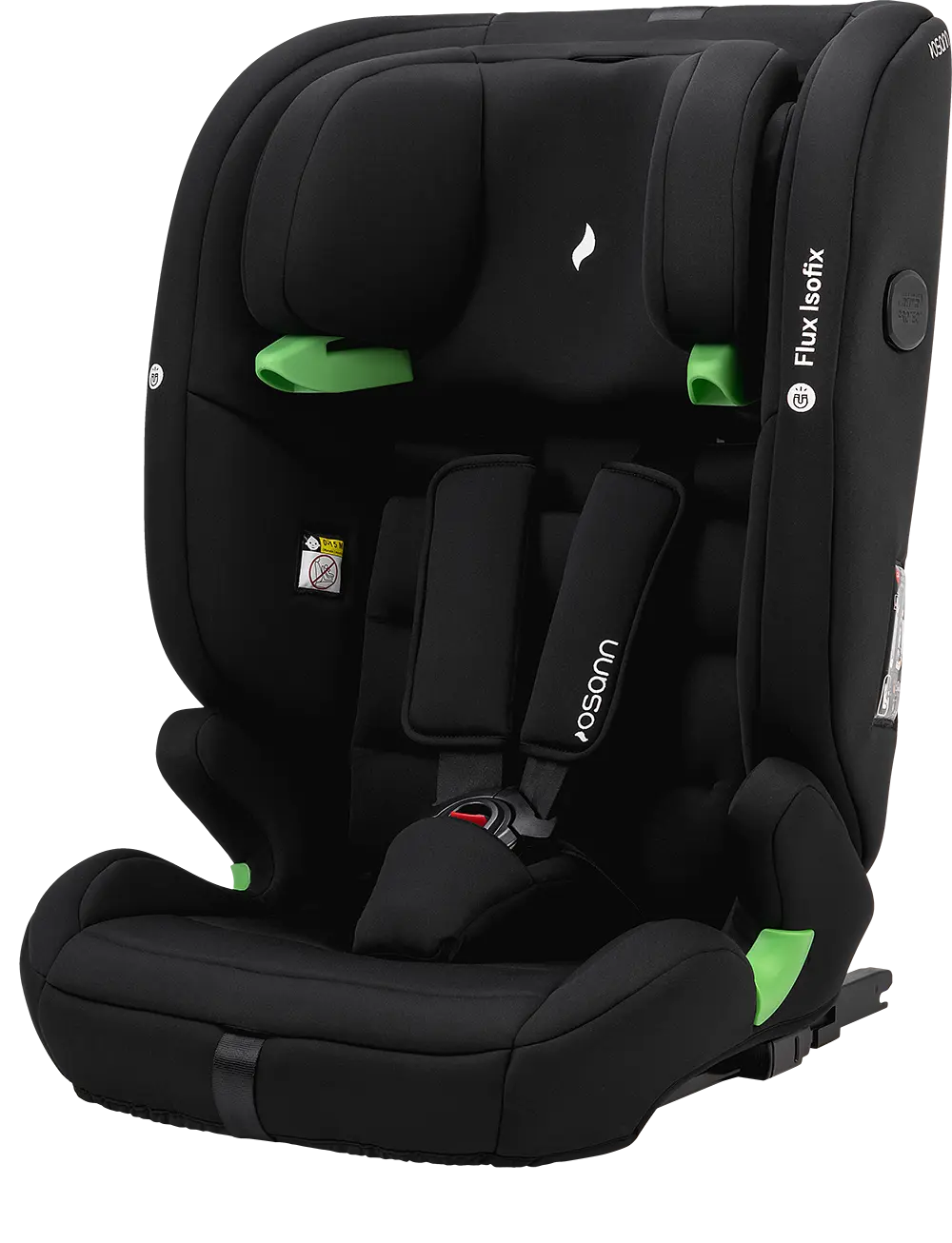 osann-flux-isofix-kindersitz-grey-melange-76-150-cm-5-punkt image 6