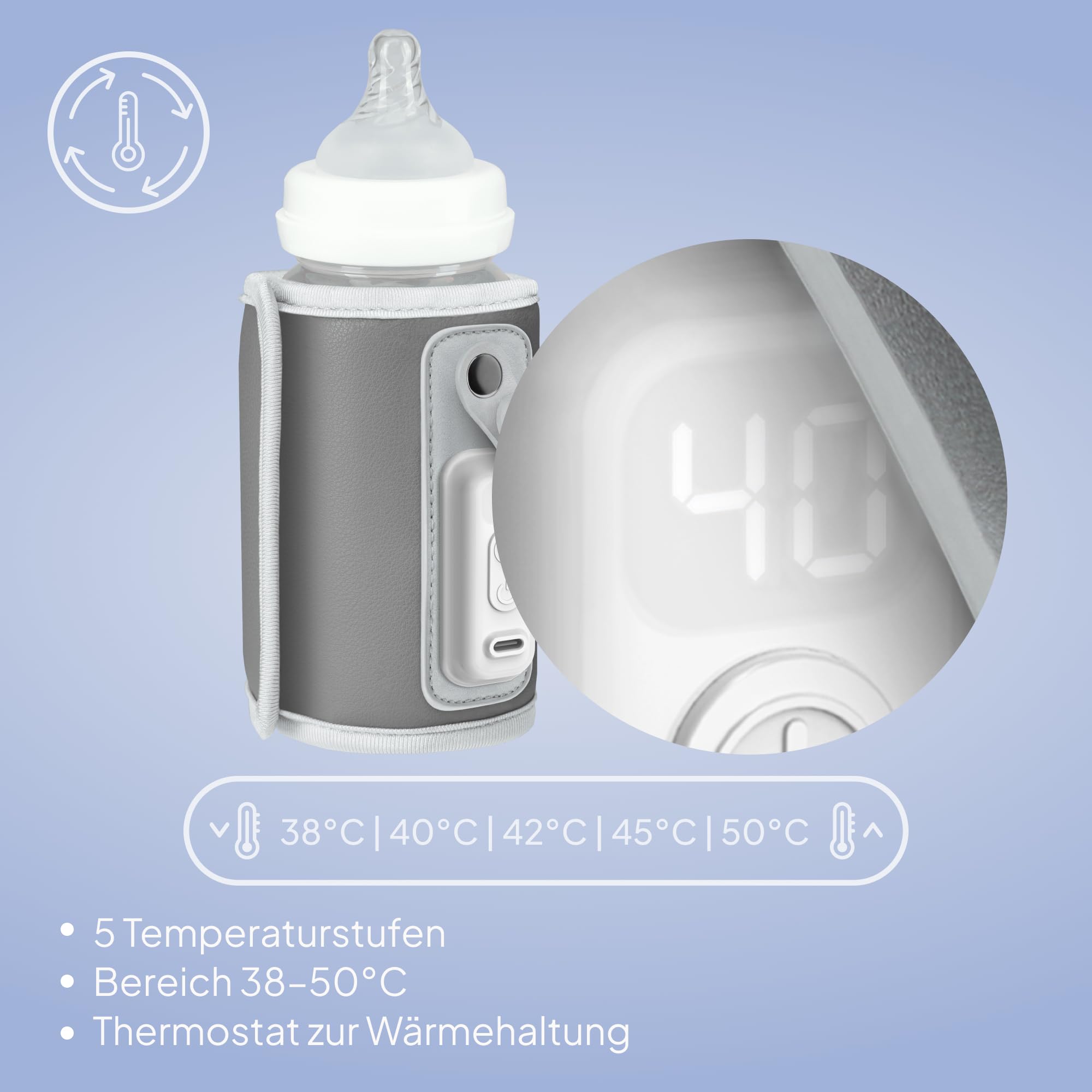 lionelo-thermup-go-flaschenw-rmer-usb-c-grey image 3