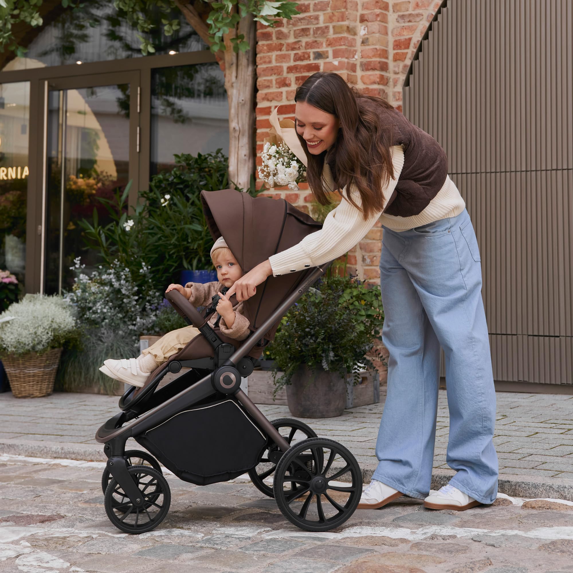 lionelo-mika-plus-2-in-1-buggy-gr-n-babywanne-bis-22-kg image 7