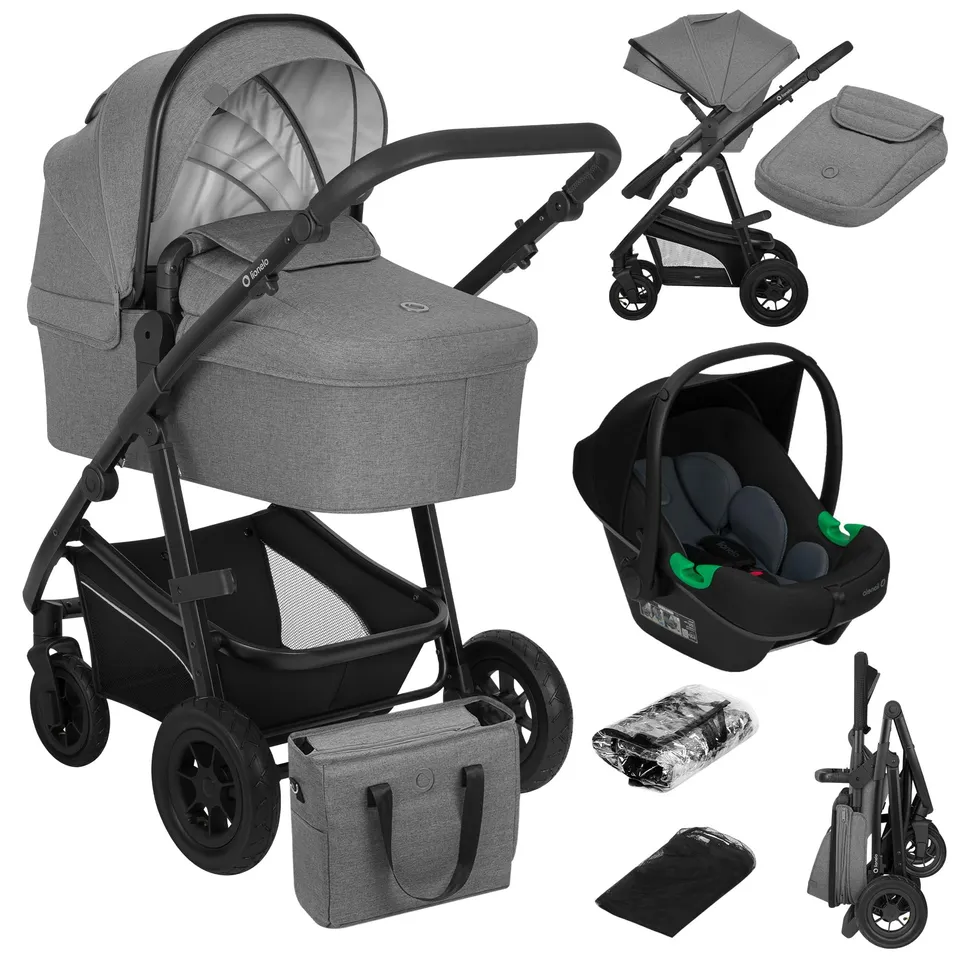 lionelo-bianka-kinderwagen-3in1-grau-bis-22-kg-upf50 image 1