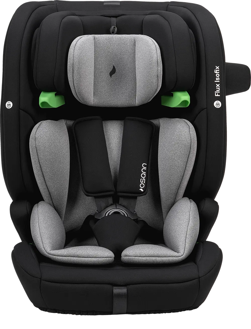osann-flux-isofix-kindersitz-grey-melange-76-150-cm-5-punkt image 2