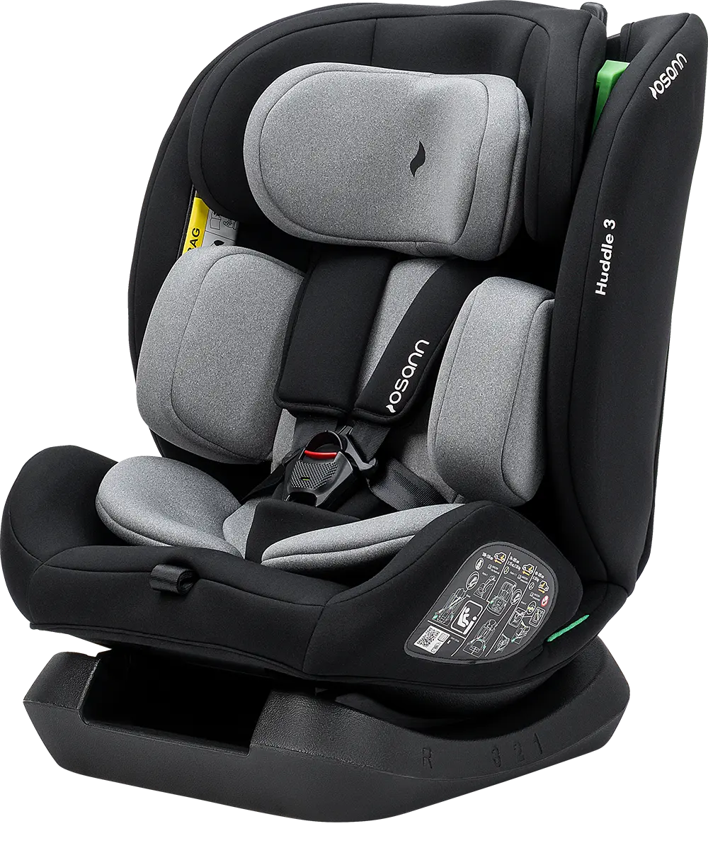 osann-huddle-3-kindersitz-grey-melange-reboard image 1