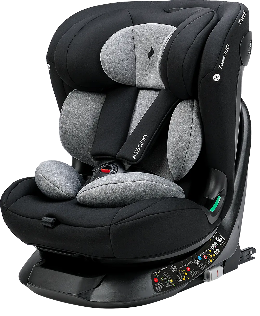osann-taos360-kindersitz-grey-melange-drehbar-ab-geburt image 1