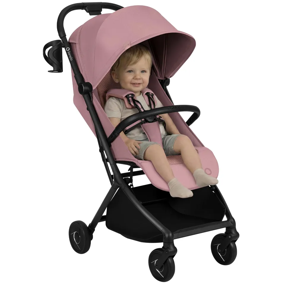 lionelo-sia-reisebuggy-rosa-faltbar-liegeposition-22-kg image 1