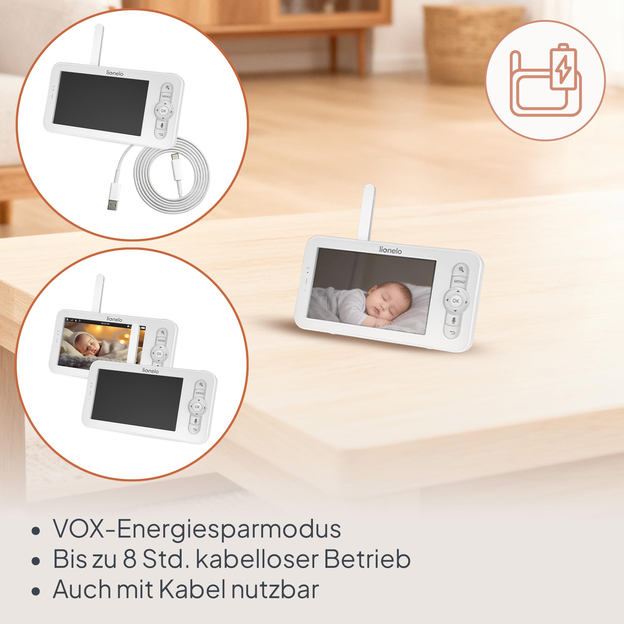 lionelo-babyline-9-2-ai-babyphone-mit-kamera-2k-und-monitor image 8