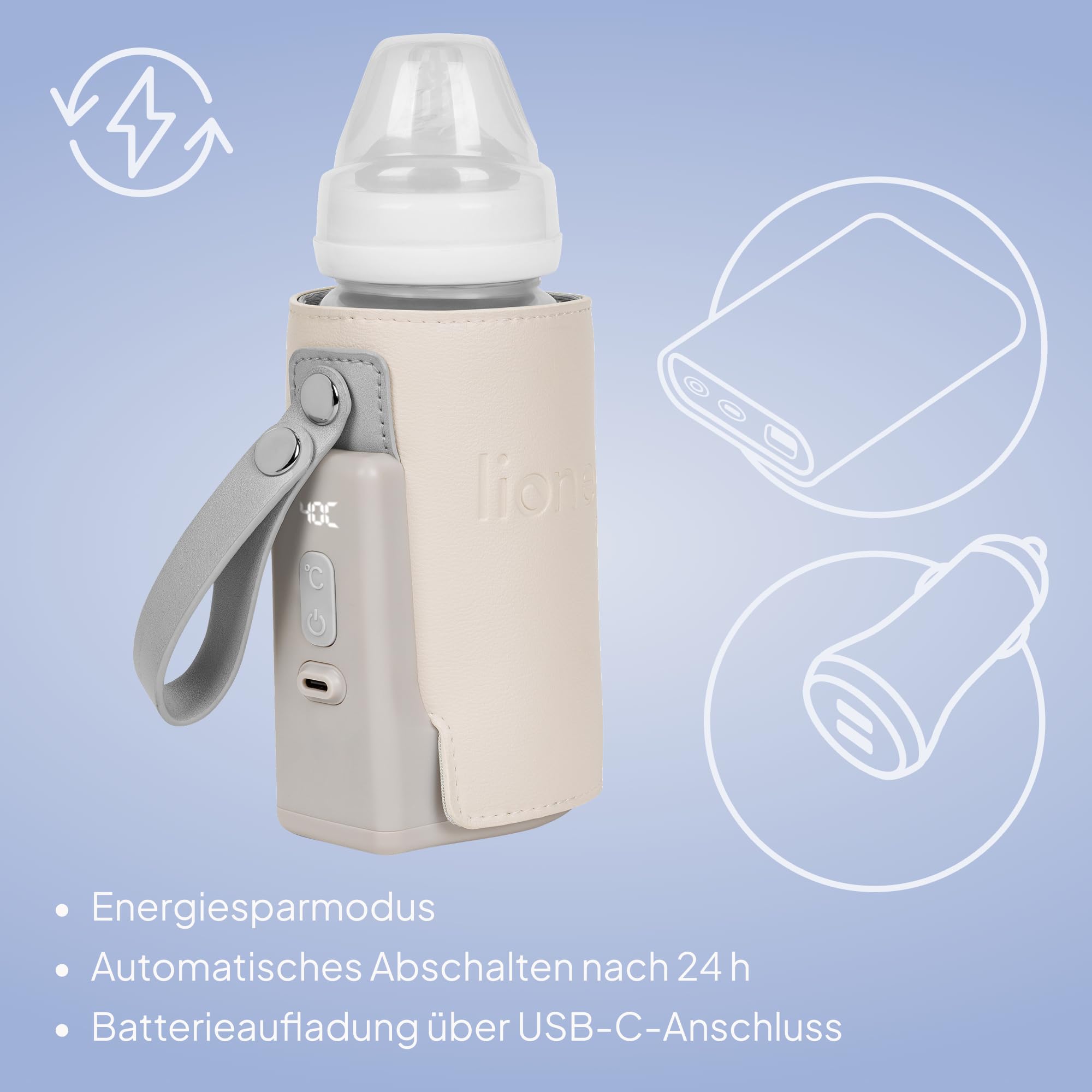 lionelo-thermup-go-plus-flaschenw-rmer-beige-usb image 7