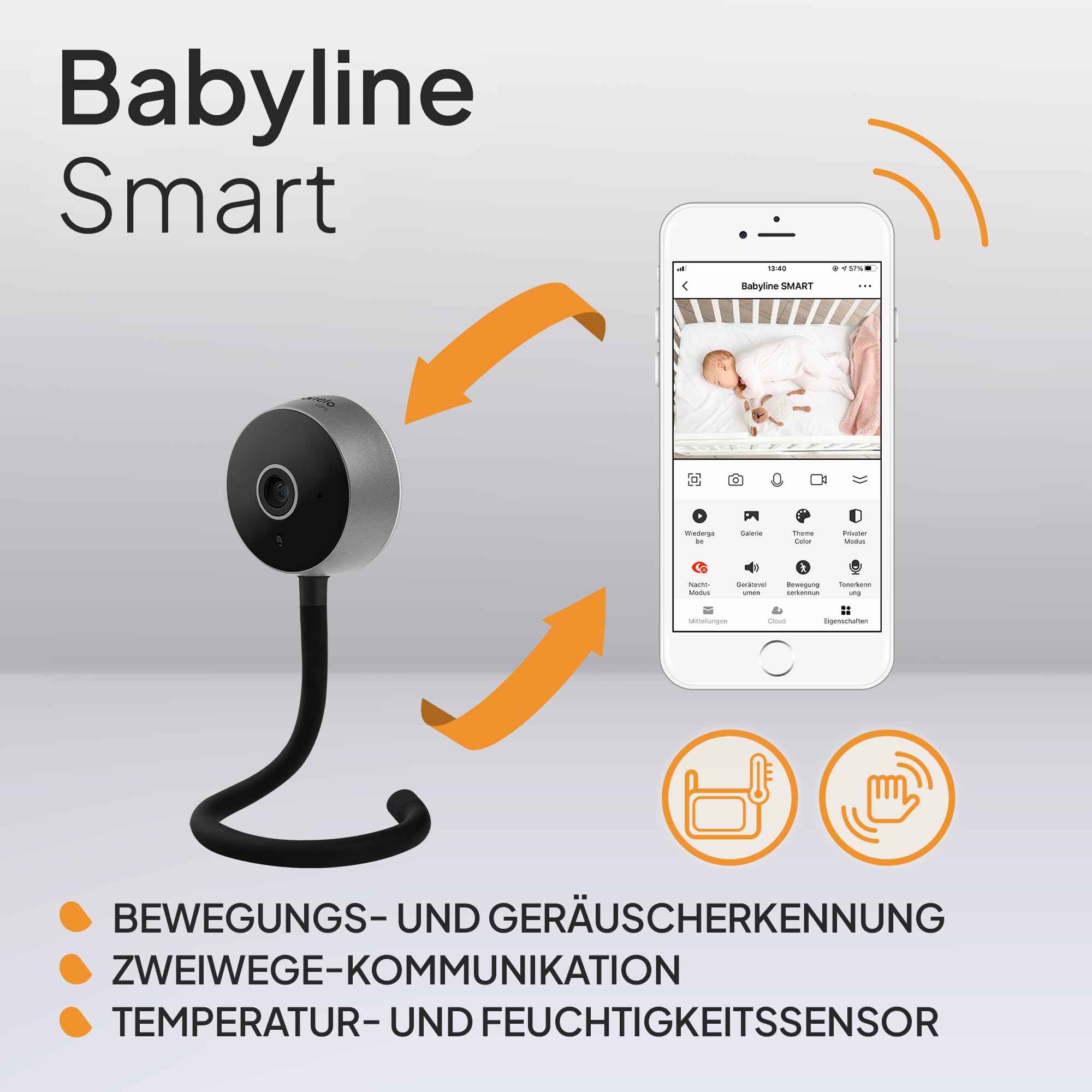 lionelo-babyline-smart-babyphone-wlan-kamera-schwarz-mit-app image 4