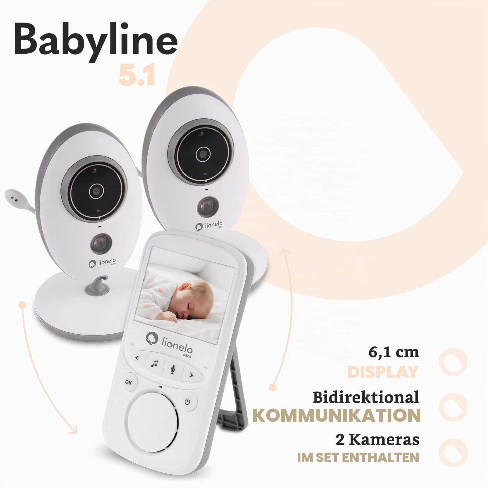 lionelo-babyline-5-1-babyphone-mit-kamera-und-2-kameras image 3