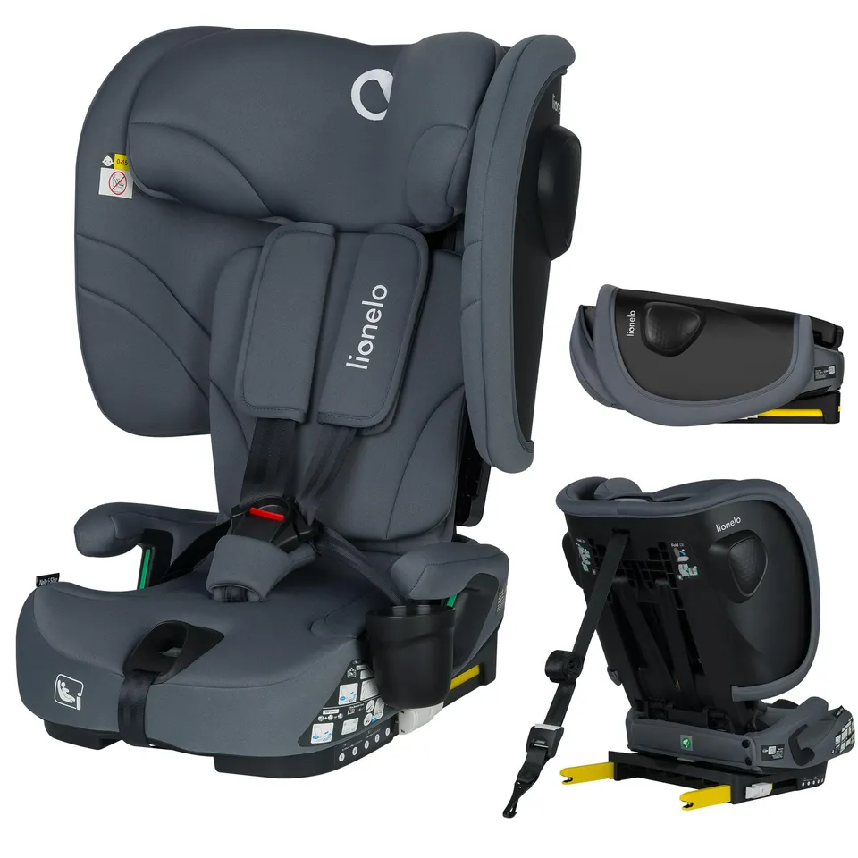 lionelo-nelly-i-size-kindersitz-grau-graphit-76-150-cm image 1