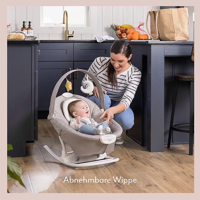 graco-softsway-2in1-babyschaukel-starlight-elektrisch-mit-wippe image 8