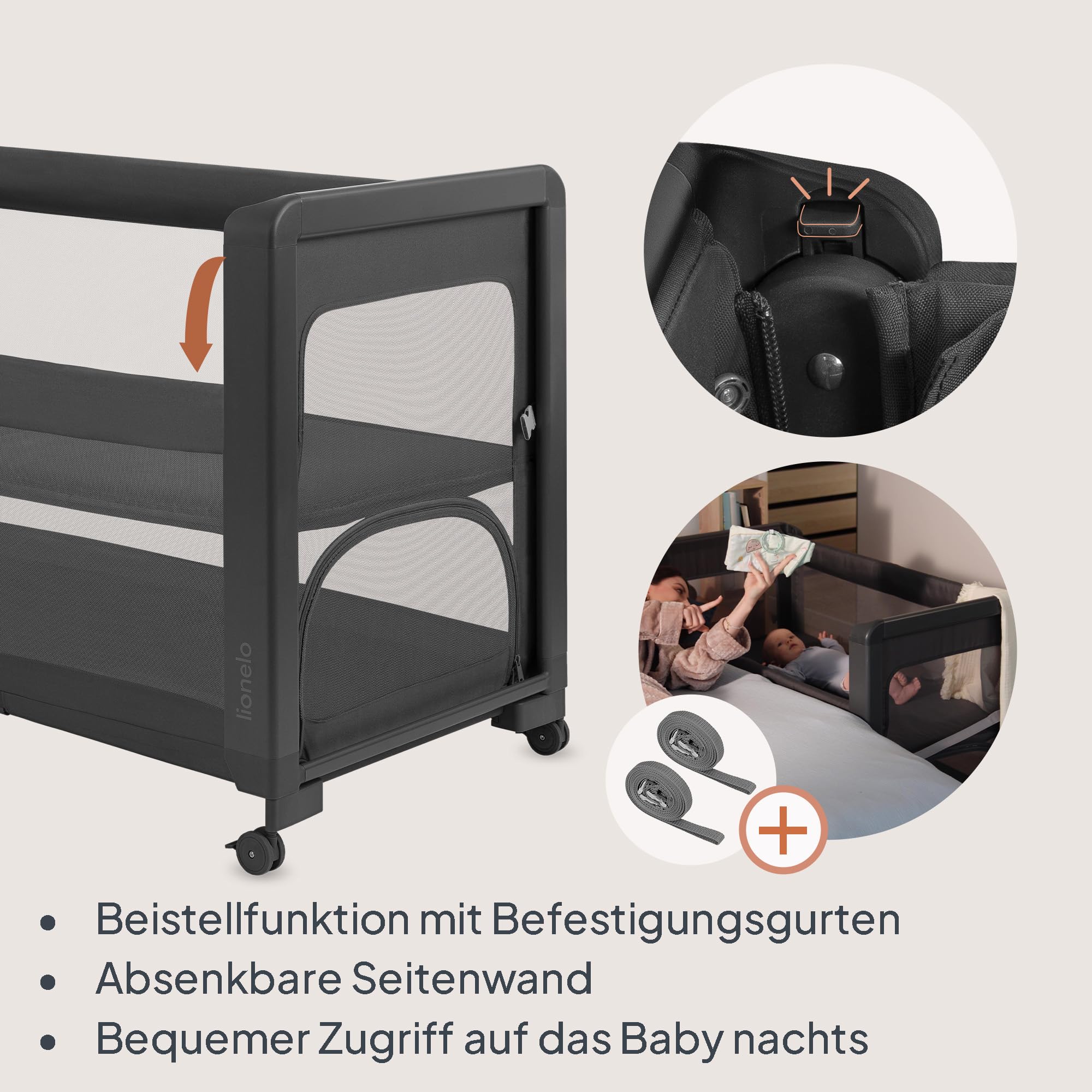 lionelo-sven-patty-5-in-1-reisebett-mit-matratze-beistellbett image 3