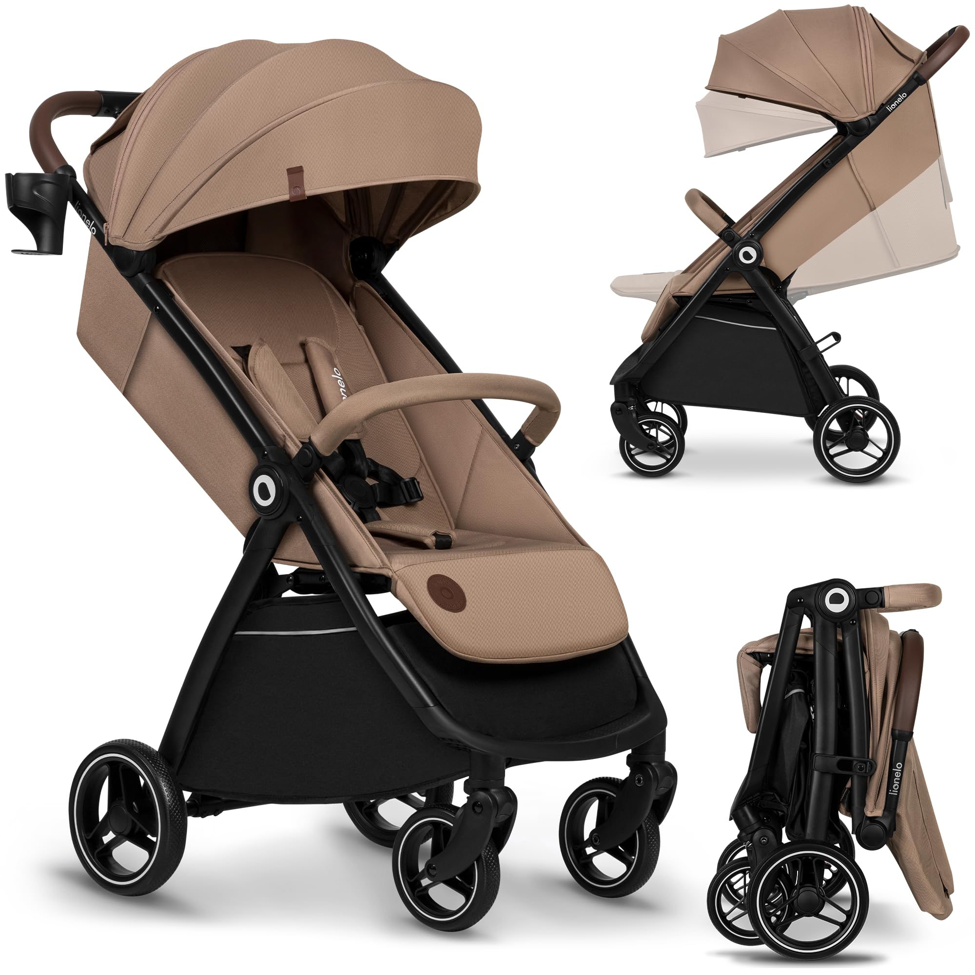 lionelo-ingrid-buggy-beige-sand-bis-22-kg-mit-liegesitz image 1
