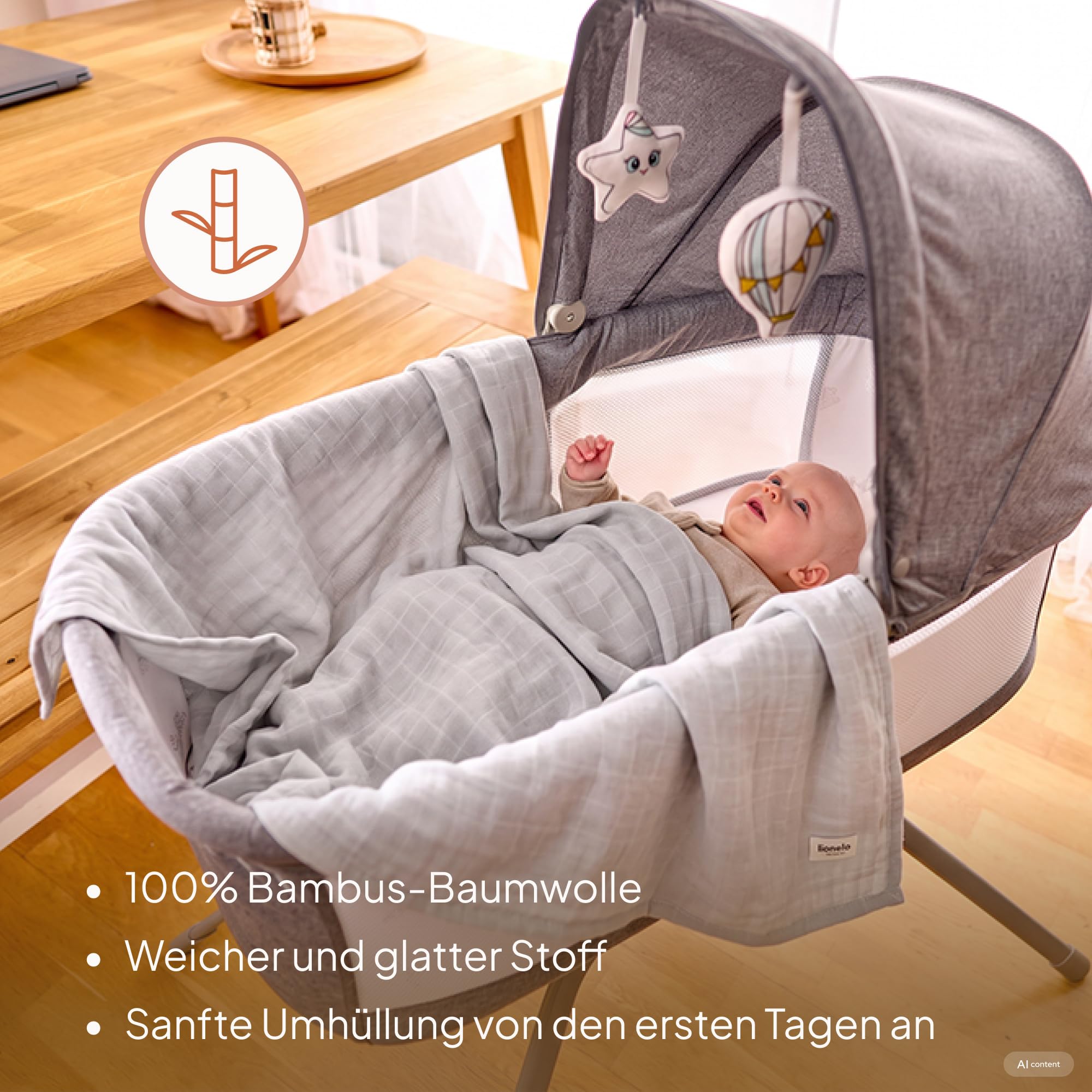 lionelo-berry-musselintuch-beige-120x120-bambus image 2