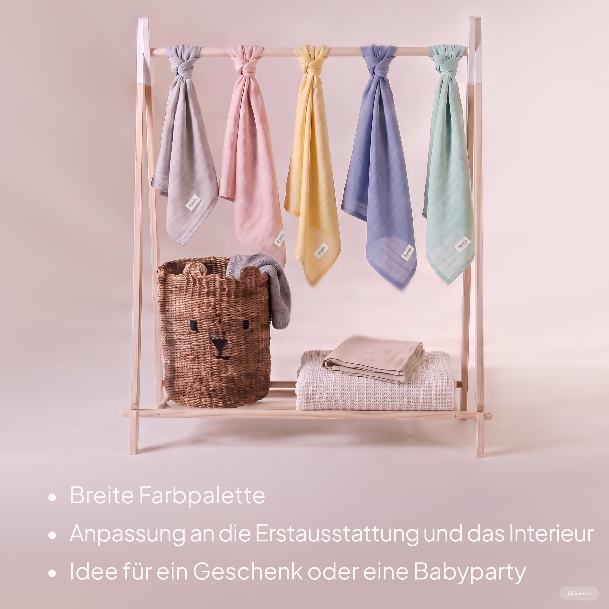 lionelo-berry-musselintuch-beige-120x120-bambus image 5