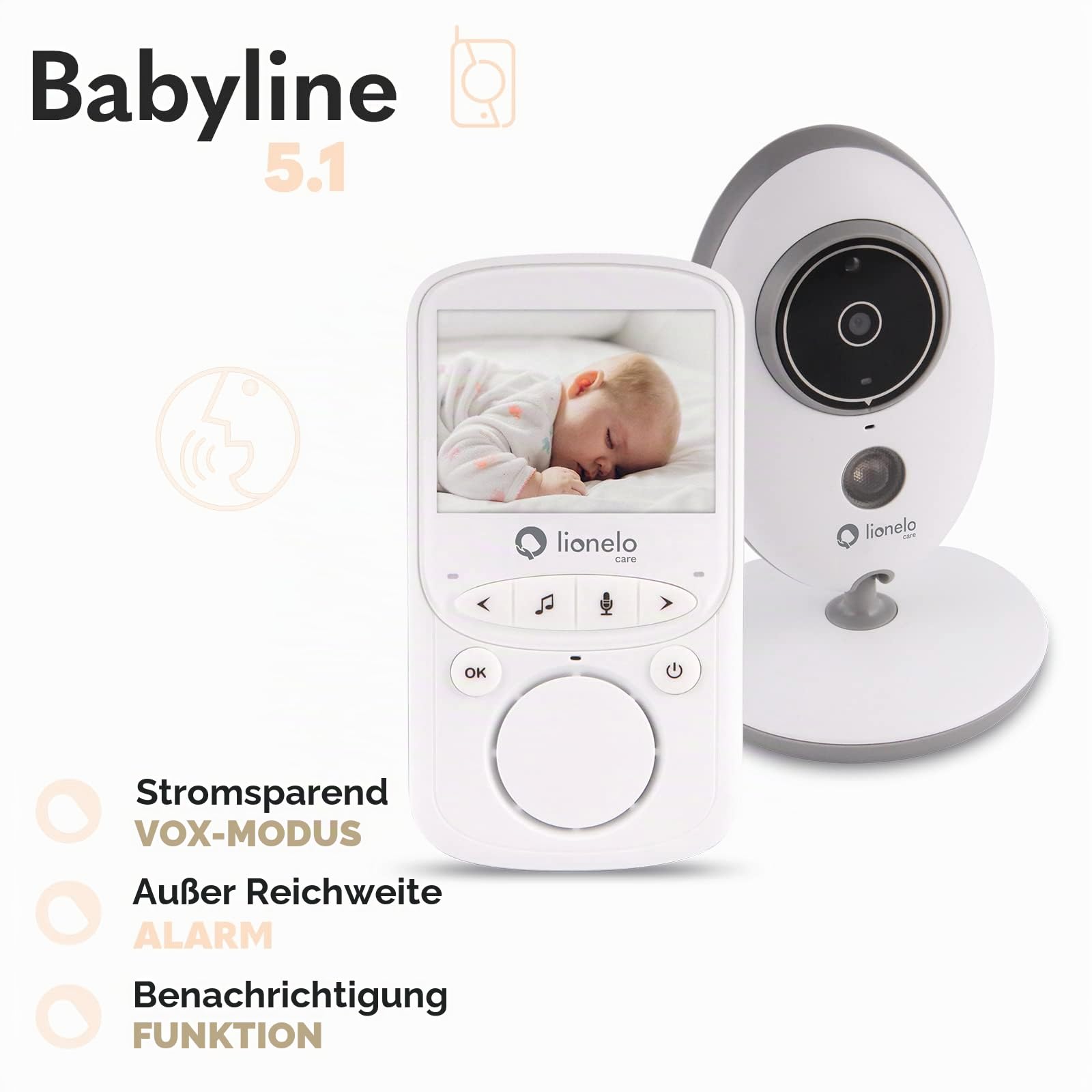 lionelo-babyline-5-1-babyphone-mit-kamera-und-2-kameras image 8