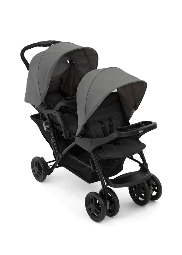 graco-stadium-duo-doppel-kinderwagen-titanium-f-r-2-kinder image 1