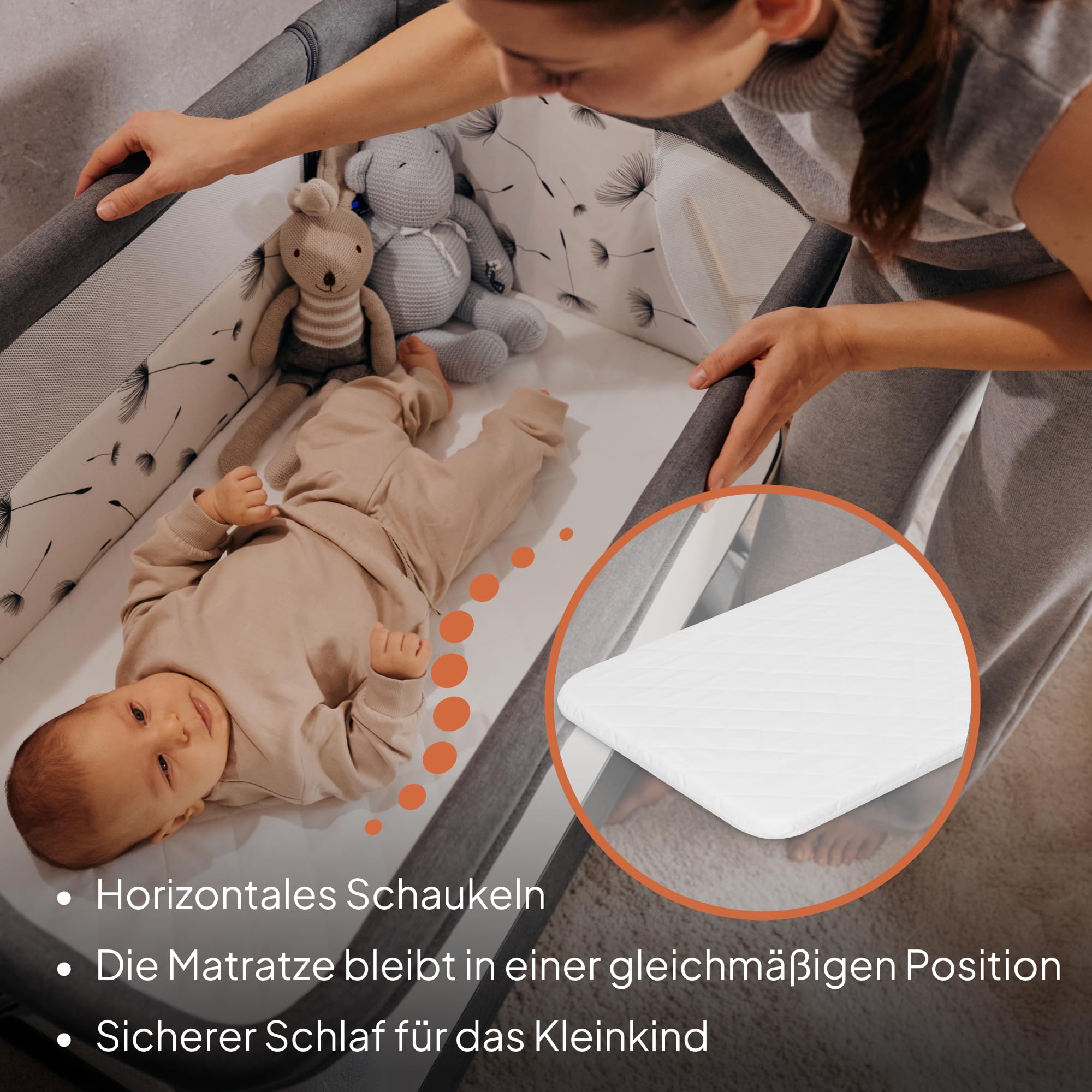 lionelo-leonie-plus-beistellbett-3-in-1-grau-plus image 5
