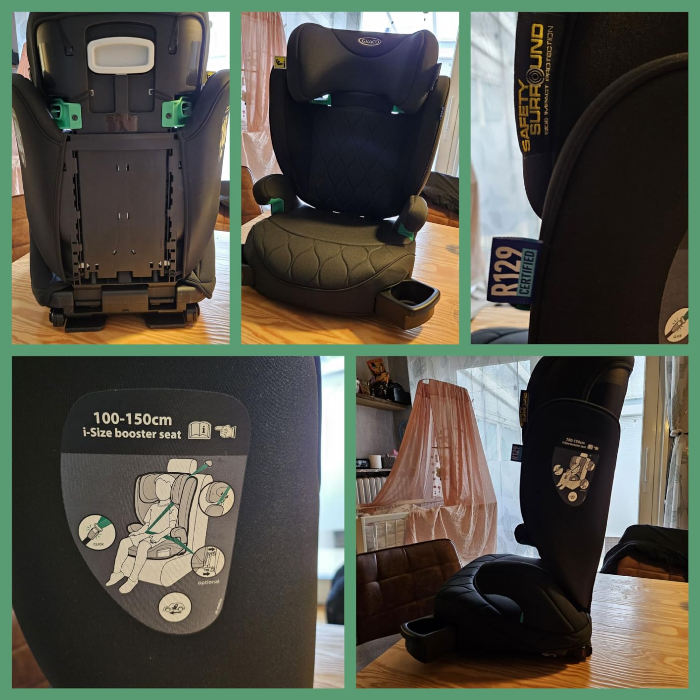 Isofix klickt