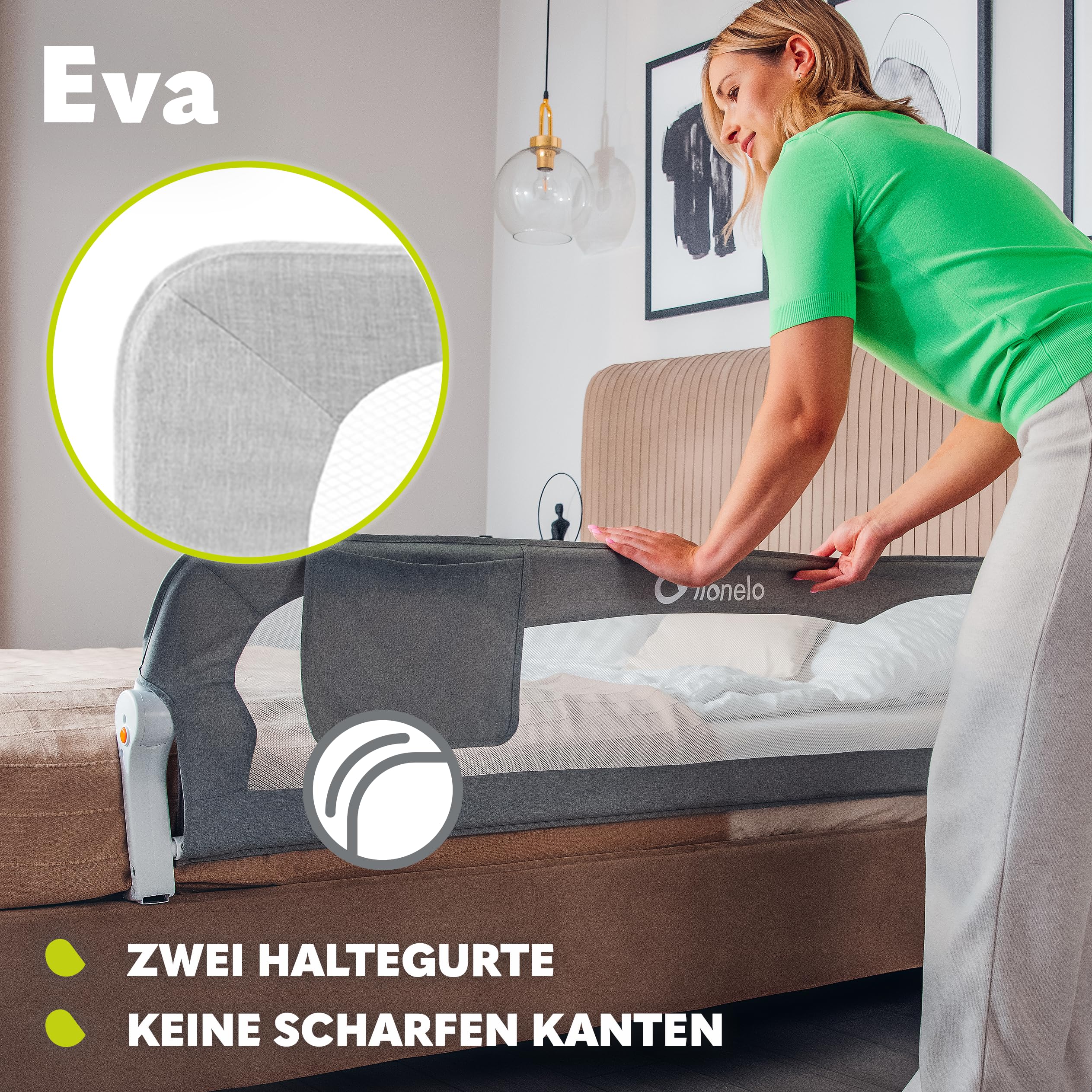 lionelo-eva-rausfallschutz-grau-150x42-cm-netz image 3