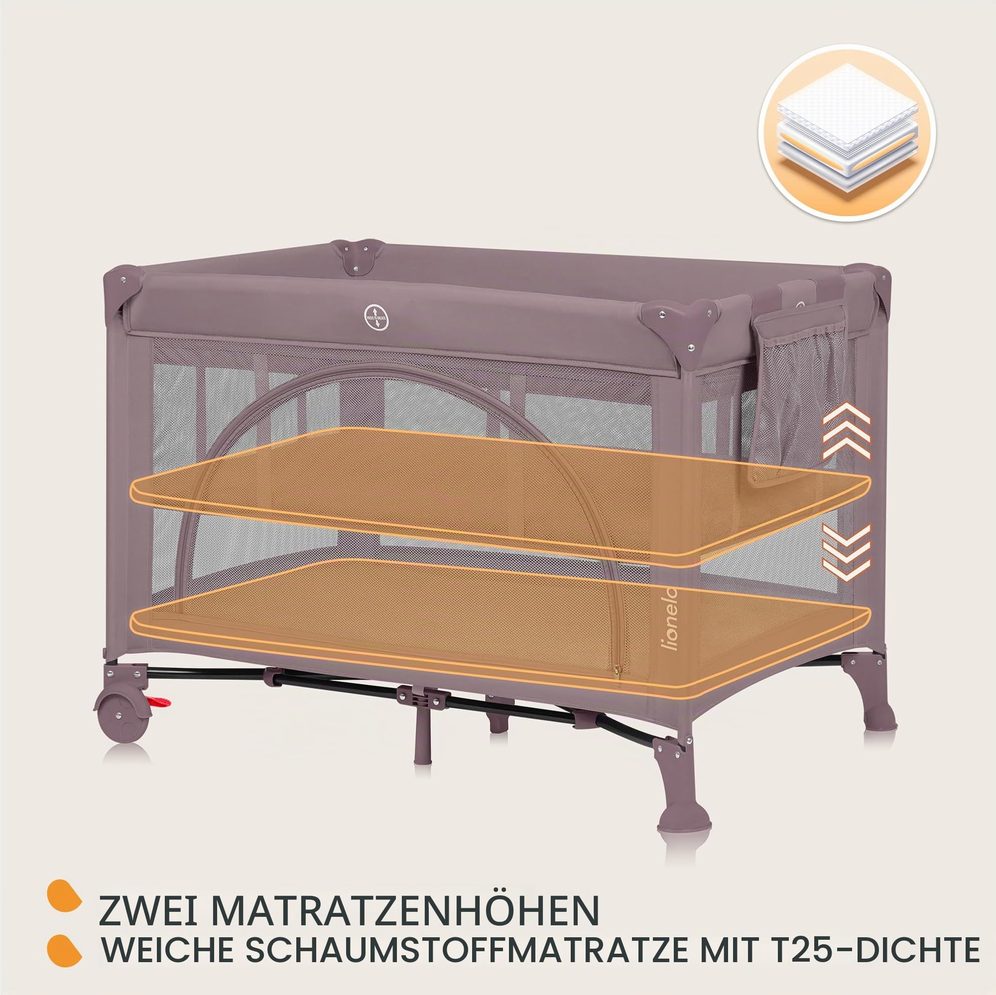 lionelo-sven-laura-reisebett-laufgitter-rosa-2-in-1-bis-15-kg image 4