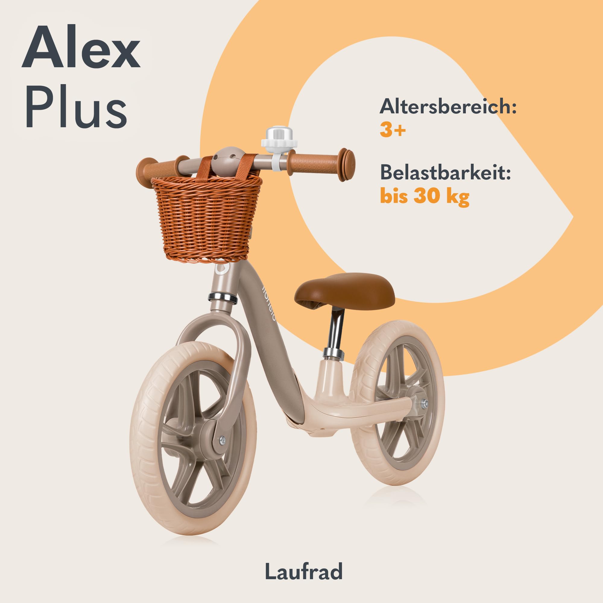 lionelo-alex-plus-kinderlaufrad-12-zoll-bis-30-kg image 2