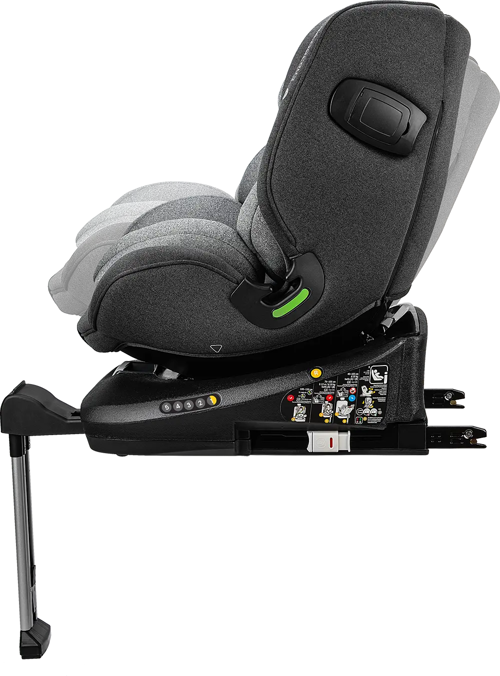 osann-eno360-sl-kindersitz-universe-green-i-size-ab-geburt image 7