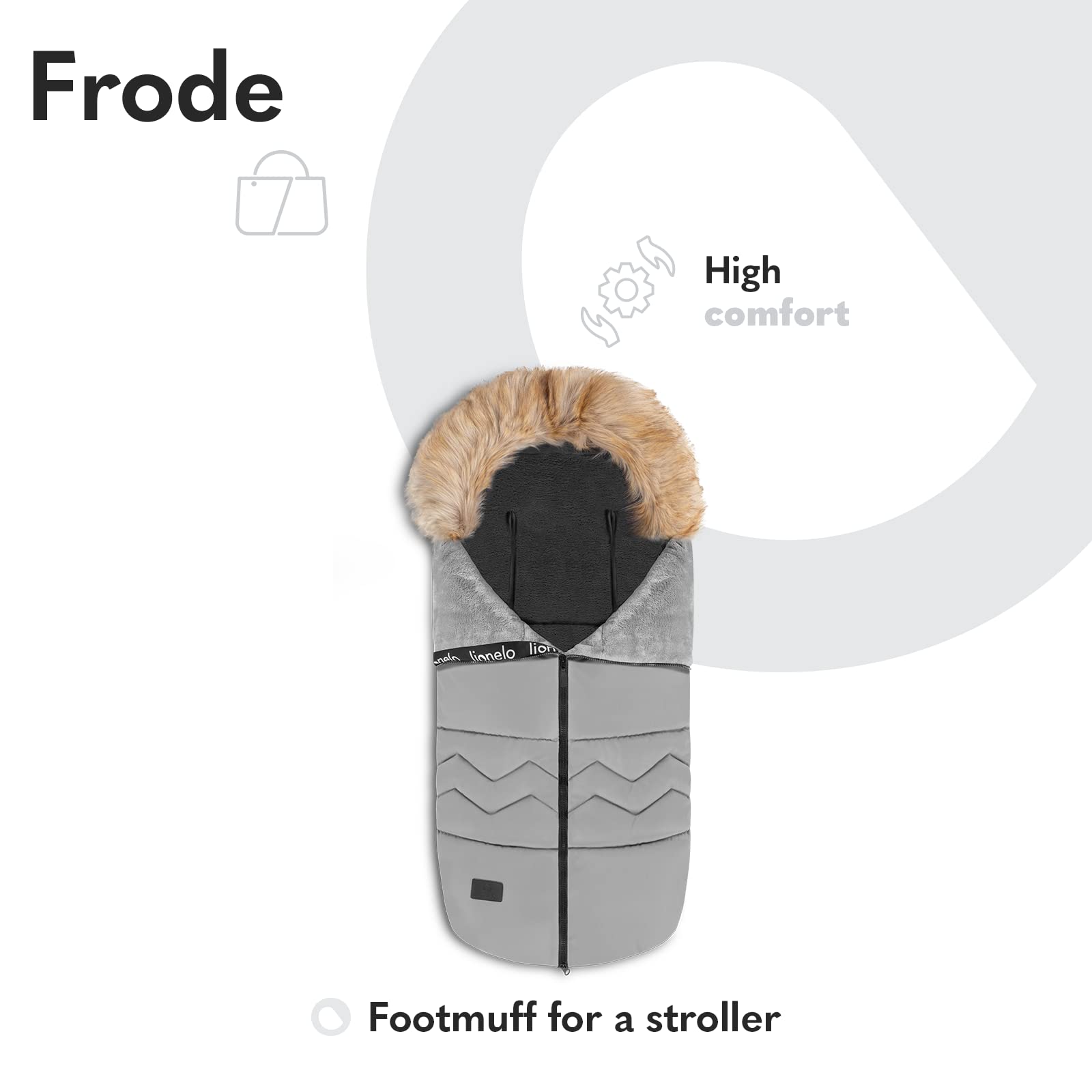 lionelo-mika-fu-sack-90x45-grey-dove-winter-fleece image 2