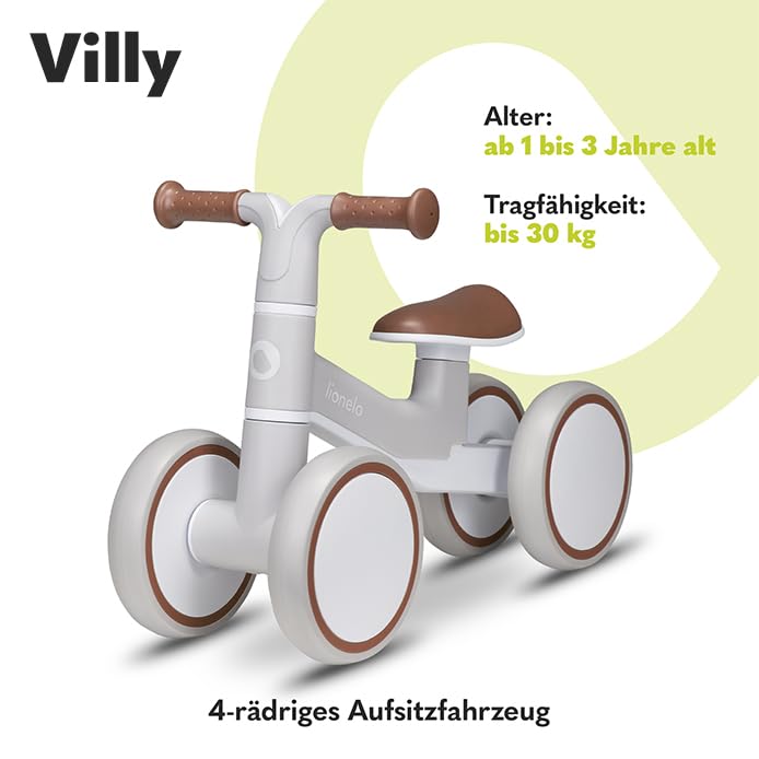 lionelo-villy-laufrad-beige-4-r-der-ab-1-jahr-bis-30-kg image 5