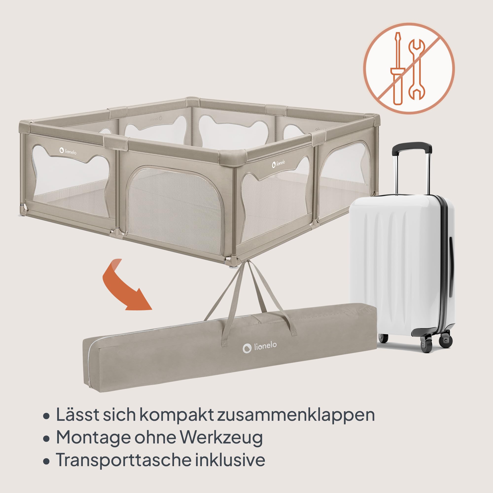 lionelo-willow-xl-laufgitter-beige-187x207-cm-mit-netz image 6