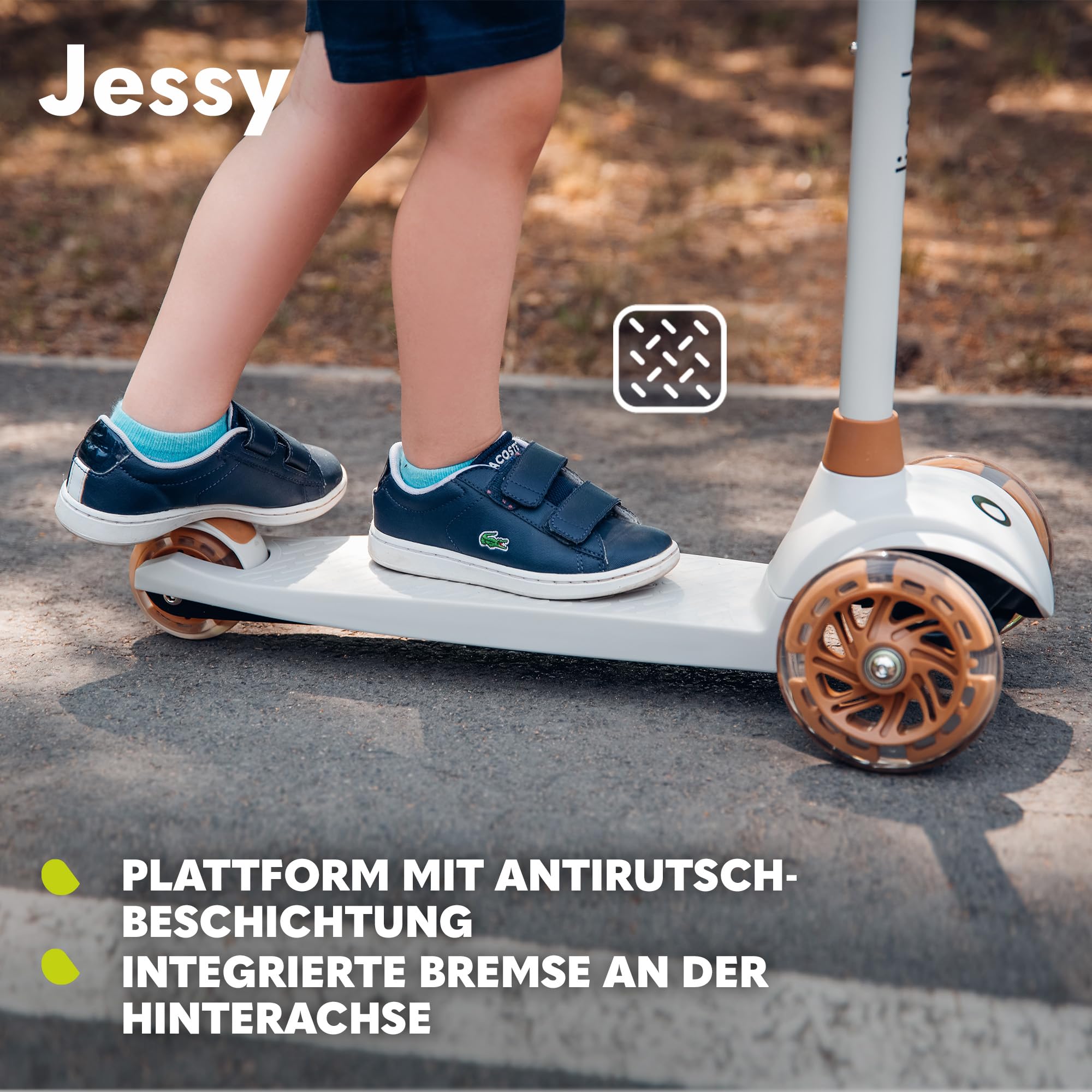lionelo-mey-jessy-kinderroller-dreirad-braun-led-bis-50-kg image 7