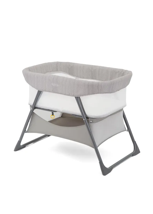 graco-side-by-side-babybettchen-beistellbett-beige image 1