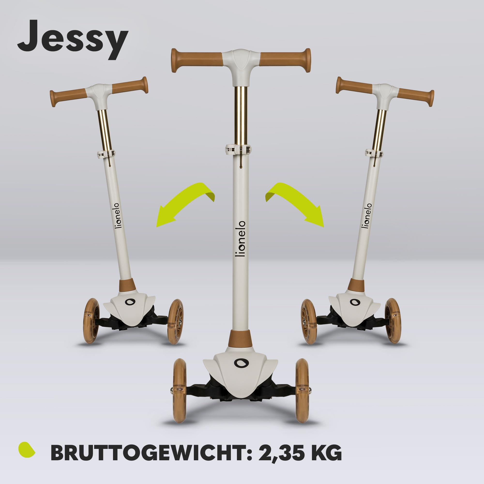 lionelo-mey-jessy-kinderroller-dreirad-braun-led-bis-50-kg image 4
