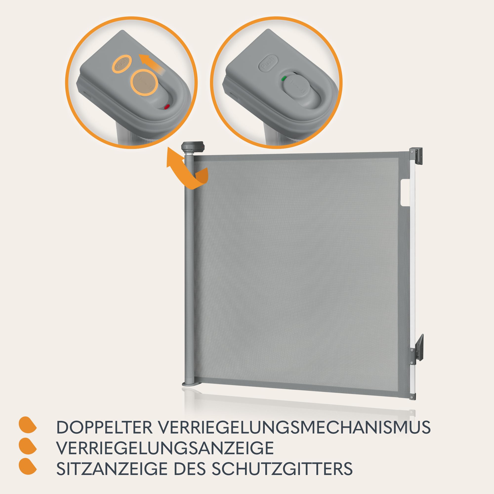 lionelo-thea-treppenschutzgitter-ausziehbar-grau-140-cm image 5