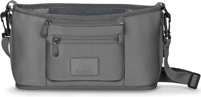 lionelo-little-cube-kinderwagen-organizer-neopren-grau image 1