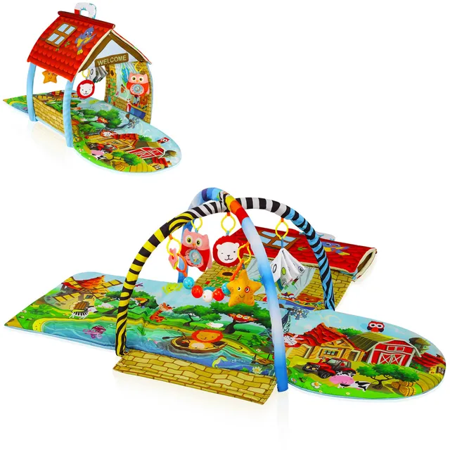 lionelo-robby-agnes-plus-krabbeldecke-mit-spielb-gen image 1