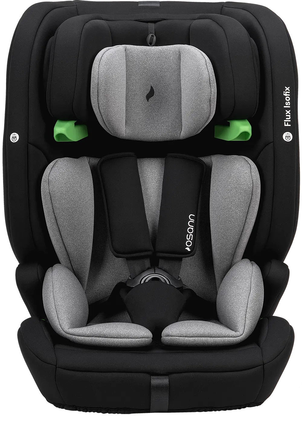 osann-flux-isofix-kindersitz-grey-melange-76-150-cm-5-punkt image 3