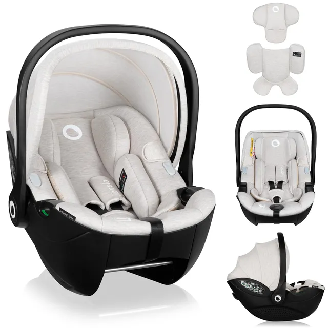 lionelo-moxie-babyschale-beige-sand-i-size-40-87-cm image 1