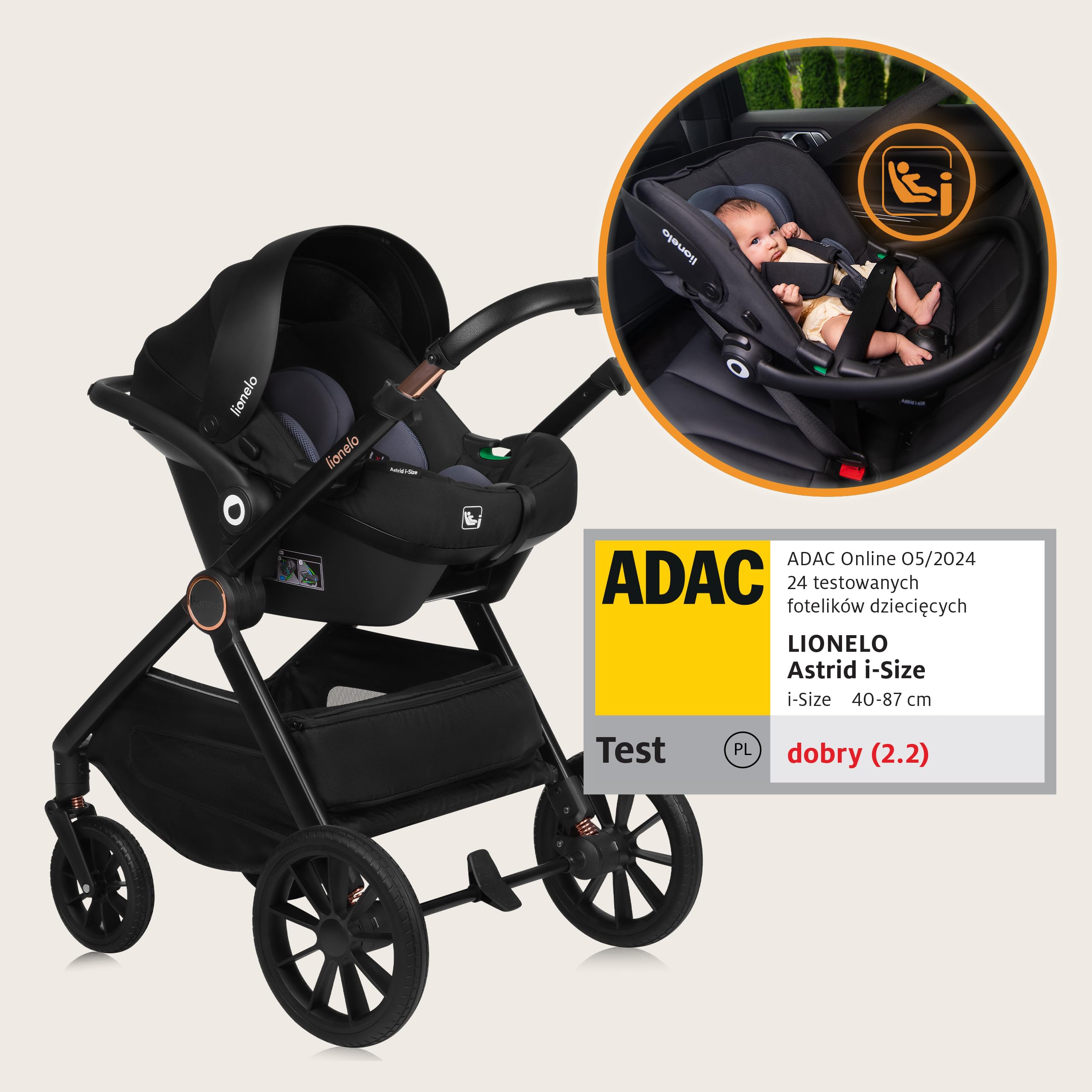 lionelo-layla-3in1-kinderwagen-gr-n-mit-babyschale image 4