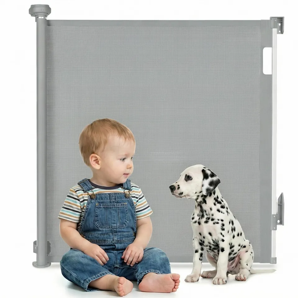 lionelo-thea-treppenschutzgitter-ausziehbar-grau-140-cm image 1