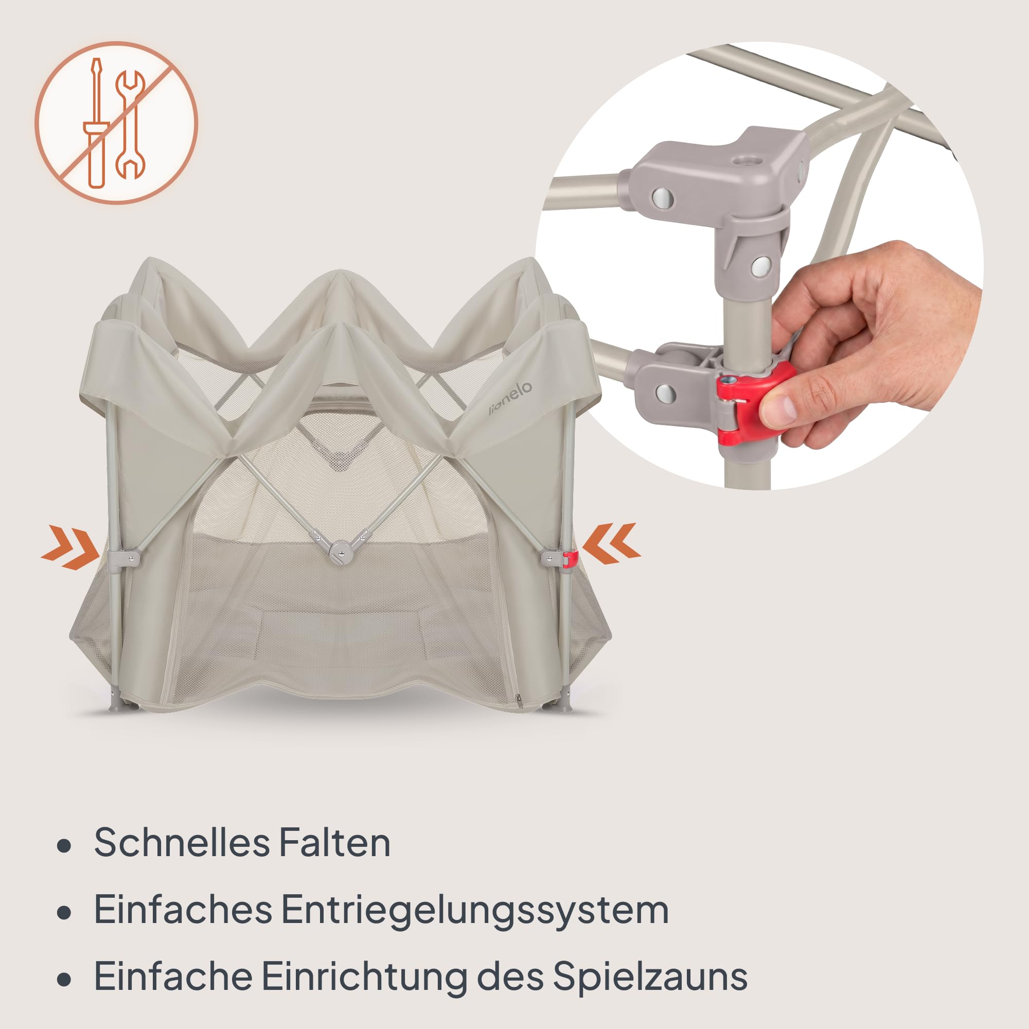 lionelo-paco-laufstall-111x111-beige-faltbar-mit-tasche image 4