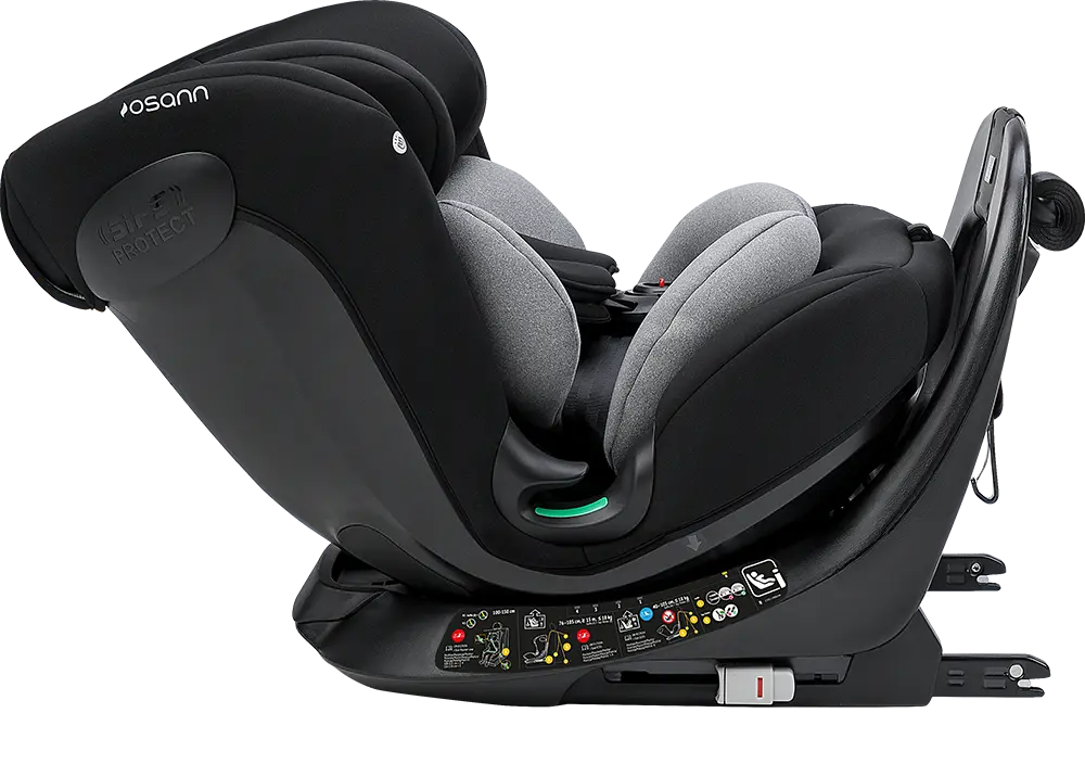 osann-taos360-kindersitz-grey-melange-drehbar-ab-geburt image 3